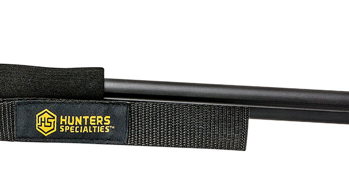 Hunters Specialties 00611 Shooter's Stick  Monopod made of Aluminum with Black Finish, 17-36" Vertical Adjustment, Contoured Gun Rest, Wrist Strap & Quick-Release Leg Locks