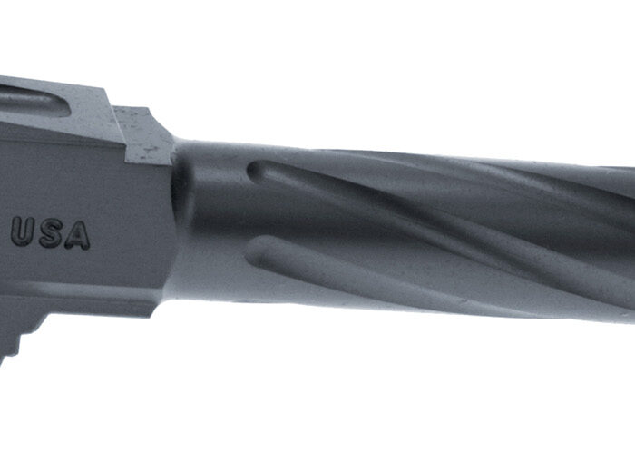 Rival Arms RA20G302D Precision V1 Match Grade 9mm Luger Compatible w/Glock 43 3.41" Fluted Threaded PVD Stainless Steel