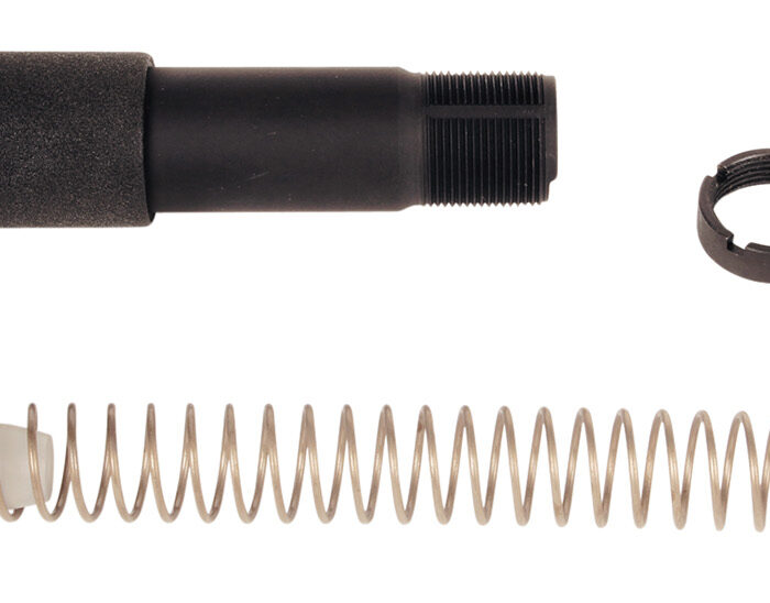 LBE Unlimited PBUFKTBLK Pistol Buffer Tube Kit  Black AR-Platform