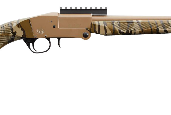 Charles Daly 930270 101 Turkey 410 Gauge Break Open 3" 1rd 20" Flat Dark Earth Cerakote Steel Barrel & Receiver, Fixed Mossy Oak Bottomland Synthetic Stock