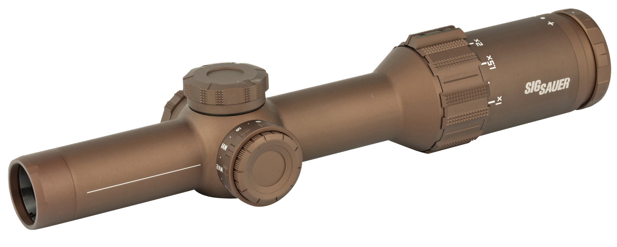 Sig Sauer Electro-Optics SOT61239 Tango6T Flat Dark Earth 1-6x24mm 30mm Tube Illuminated DWLR6 Reticle 3 Sig Sauer Electro-Optics SOT61239 Tango6T Flat Dark Earth 1-6x24mm 30mm Tube Illuminated DWLR6 Reticle