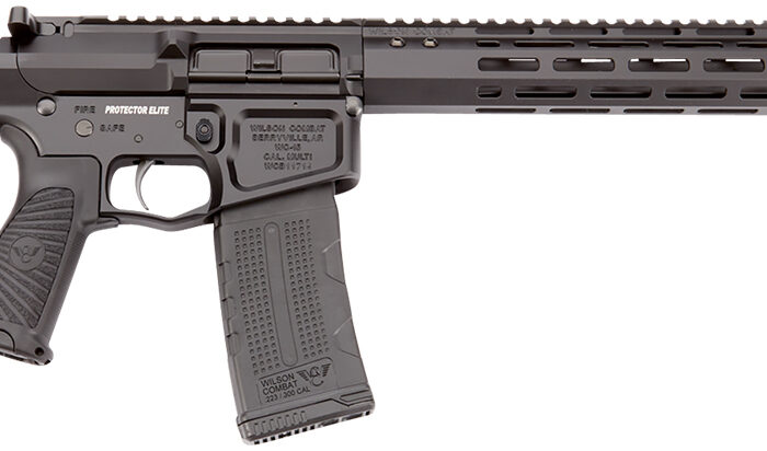 Wilson Combat TRPEC556BL Protector Elite Carbine 5.56x45mm NATO 30+1 16.25" Black Match Grade Barrel, Black Armor-Tuff Aluminum Receiver, Black Synthetic Wilson/Rogers Super Stoc Stock
