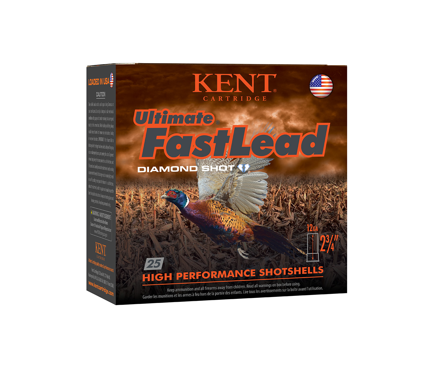 Kent Cartridge K122UFL366 Ultimate Fast Lead 12Gauge 2.75" 1 1/4oz 6Shot 25 Per Box/10 Case 3 Kent Cartridge K122UFL366 Ultimate Fast Lead 12Gauge 2.75" 1 1/4oz 6Shot 25 Per Box/10 Case
