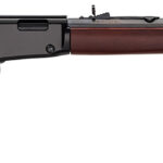 Henry H001TVL Frontier Large Loop 17 HMR Caliber with 11+1 Capacity, 20" Barrel, Black Metal Finish & American Walnut Stock Right Hand (Full Size) 1 132290