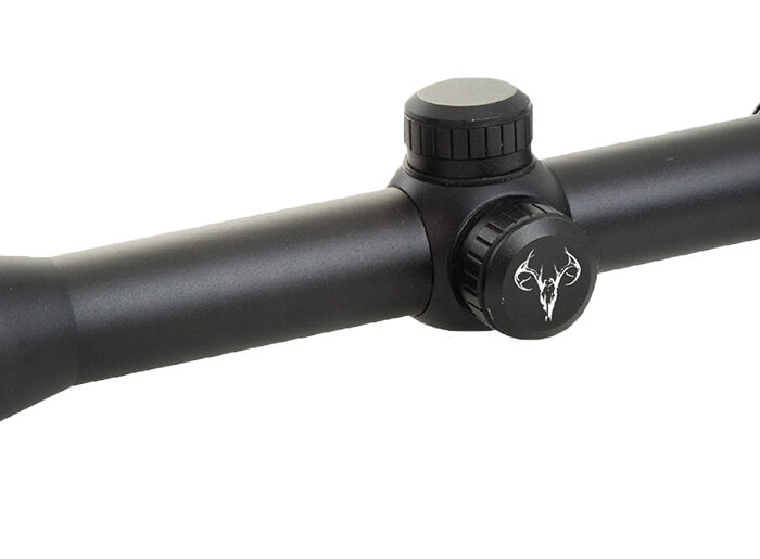 Traditions A1143RIR Muzzleloader Scope 3-9x 40mm Matte Finish Illuminated Range Finding Reticle