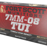 Fort Scott Munitions 7MM08120SCV1 Tumble Upon Impact (TUI) Rifle 7mm-08Rem 120gr Solid Copper Spun 20 Per Box/10 Case 2 133873