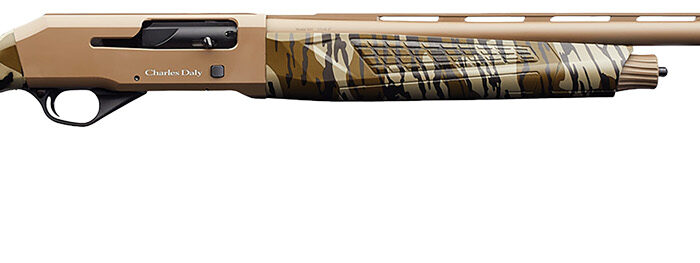 Charles Daly 930271 601  12 Gauge 4+1 3" 28" Vent Rib Barrel, Flat Dark Earth Barrel/Receiver Finish, Mossy Oak Bottomland Stock & Forend, Includes 3 Chokes