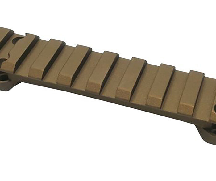 Talley PLMHC735 Picatinny Rail  Burnt Bronze Fits Browning X-Bolt Hells Canyon, Long Action 20 MOA