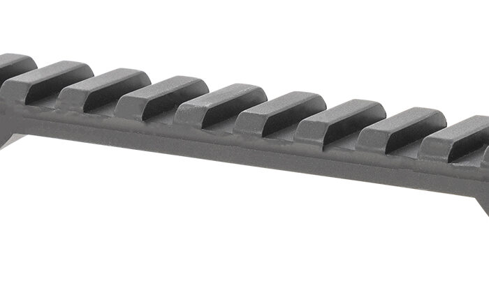Talley PSM258725 Savage Picatinny Rail  Black Anodized Short Action 20 MOA