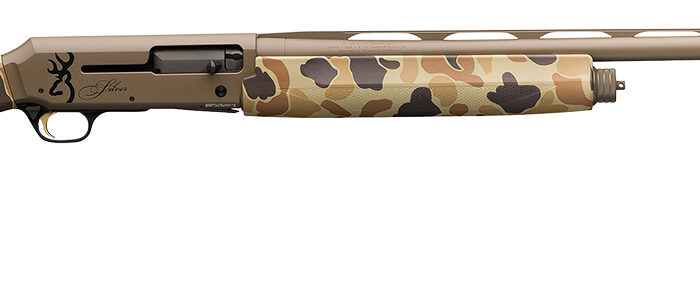 Browning 011430204 Silver Field 12 Gauge with 28" Barrel, 3.5" Chamber, 4+1 Capacity, Flat Dark Earth Cerakote Metal Finish & Vintage Tan Camo Synthetic Stock Right Hand (Full Size)