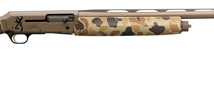 Browning 011430205 Silver Field 12 Gauge 3.5" 4+1 26" Barrel, Flat Dark Earth Cerakote Metal Finish, Vintage Tan Camo Synthetic Stock