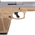 Taurus 1G3B949T15 G3 Full Size Frame 9mm Luger 15+1 4" Matte Stainless Steel Barrel, Matte Serrated Stainless Steel Slide, Tan Polymer Frame w/Picatinny Rail, Tan Polymer Grip, Right Hand 2 135488