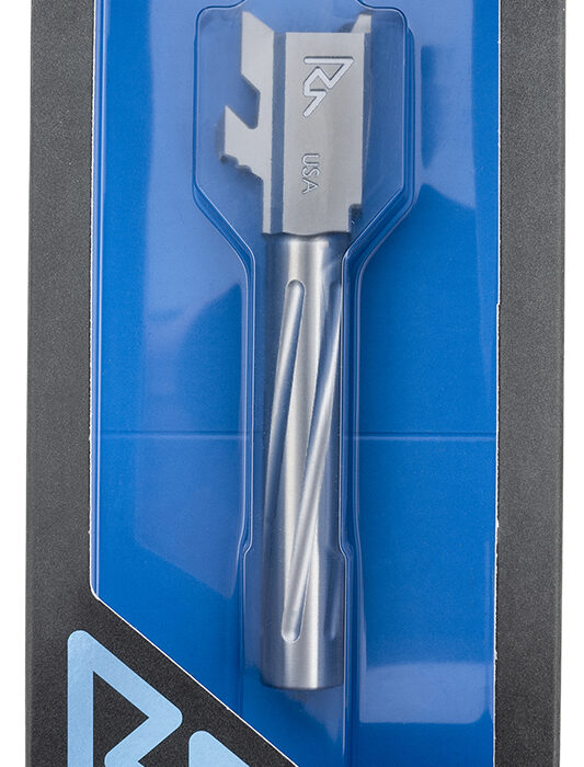 Rival Arms RARA20G801D Precision V1 Match Grade 9mm Luger 4.17" Fluted Stainless Steel, Fits Glock 48