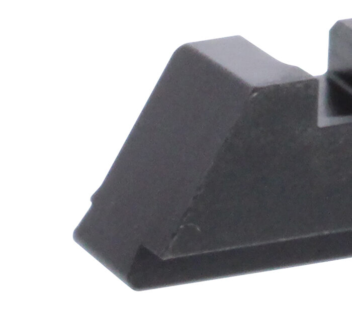 AmeriGlo GL411 Optic Compatible Sight Set for Glock  XL Tall Green Tritium White Outline Front Sight-Green Tritium Black Rear Sight