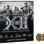 HEVI-Shot HS53304 HEVI-XII 12Gauge 3" 1 1/4oz Tungsten 4Shot 25 Per Box/10 Case 2 136781
