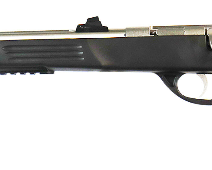 Crickett KSA696 Adult Pistol  22 LR 1rd 10.50" Stainless Steel Threaded Barrel w/Cap, Williams Fire Sights, Integrated Picatinny Accessory Rail, Synthetic Grip, Rebounding Firing Pin Safety