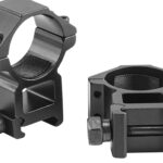 Riton Optics X1H Scope Rings Matte Black 1" High 1 137983