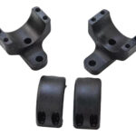 DNZ 703TXH2 Game Reaper 2 Scope Mount/Ring Combo Matte Black 30mm Howa 2 140169