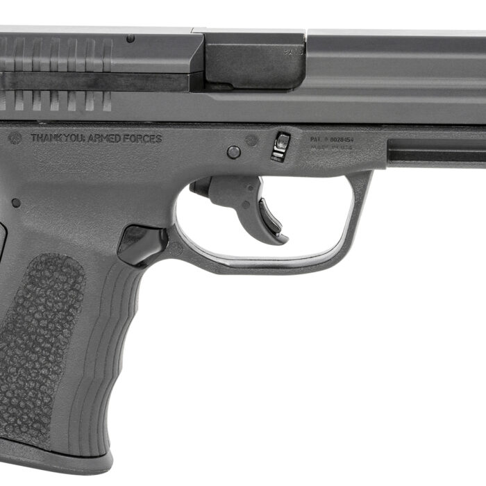 FMK G9C1G2BSSCM 9C1 G2 *CA/MA Compliant 9mm Luger 10+1 4" Black Stainless Steel Barrel, Black Serrated Carbon Steel Slide, Black Polymer Frame w/Picatinny Rail, Black Backstrap Grip