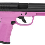 FMK G9C1G2PKSSCM 9C1 G2 9mm Luger 10+1 4" Black Stainless Steel Barrel, Black Serrated Carbon Steel Slide, Pink Polymer Frame w/Picatinny Rail, Black Backstrap Grip 1 140199