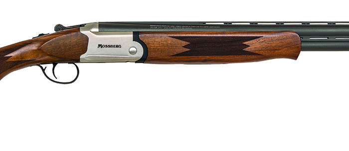 Mossberg 75477 Silver Reserve Bantam Youth 20 Gauge Break Open 3" 2rd 26" Matte Blued Over/Under Vent Rib Barrel, Satin Silver Stainless Steel Engraved Receiver, Fixed Black Walnut Stock, Right Hand