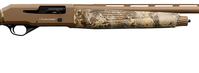 Charles Daly 930204PT 601  12 Gauge 4+1 3" 28" Vent Rib Barrel, Flat Dark Earth Aluminum Receiver, TrueTimber Prairie Synthetic Stock, Includes 3 Choke Tubes