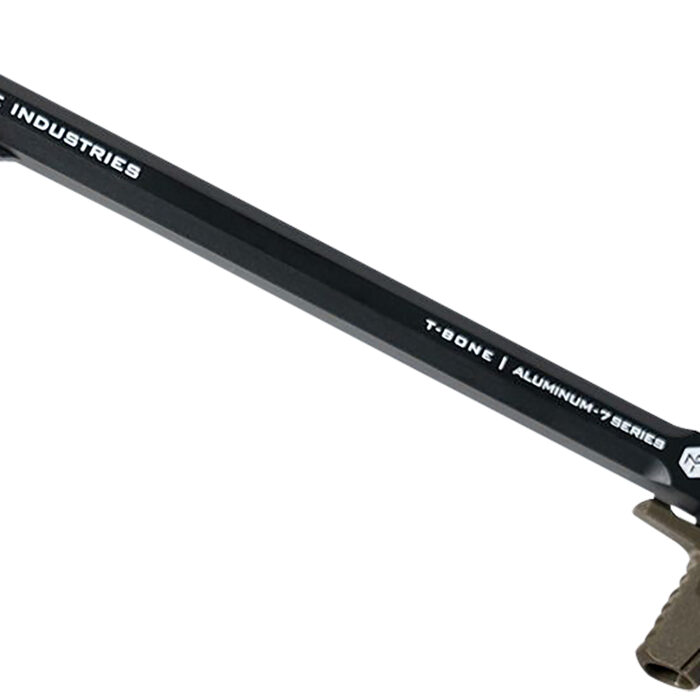 Strike Industries AR-TBCH-223-BK-OD T-Bone Charging Handle .223/5.56x45mm Nato OD Green Polymer Handles Aluminum Shaft for AR-15