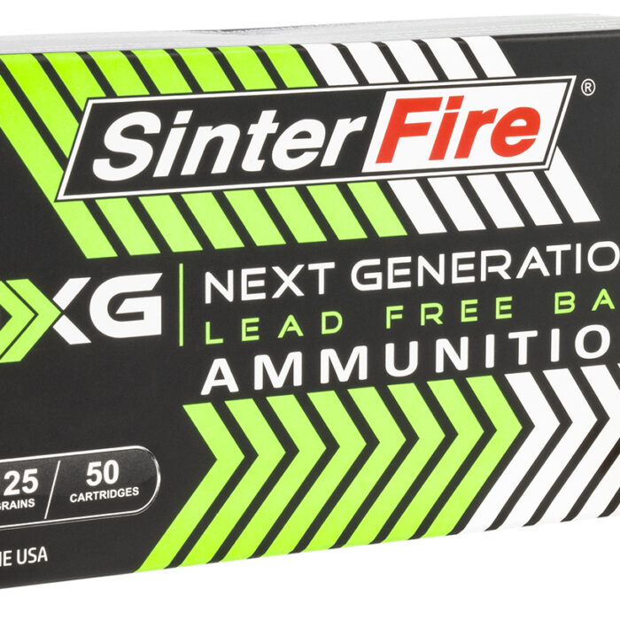 SinterFire Inc SF40125NXG Next Generation (NXG)  40S&W 125gr Lead Free Ball 50 Per Box/20 Case