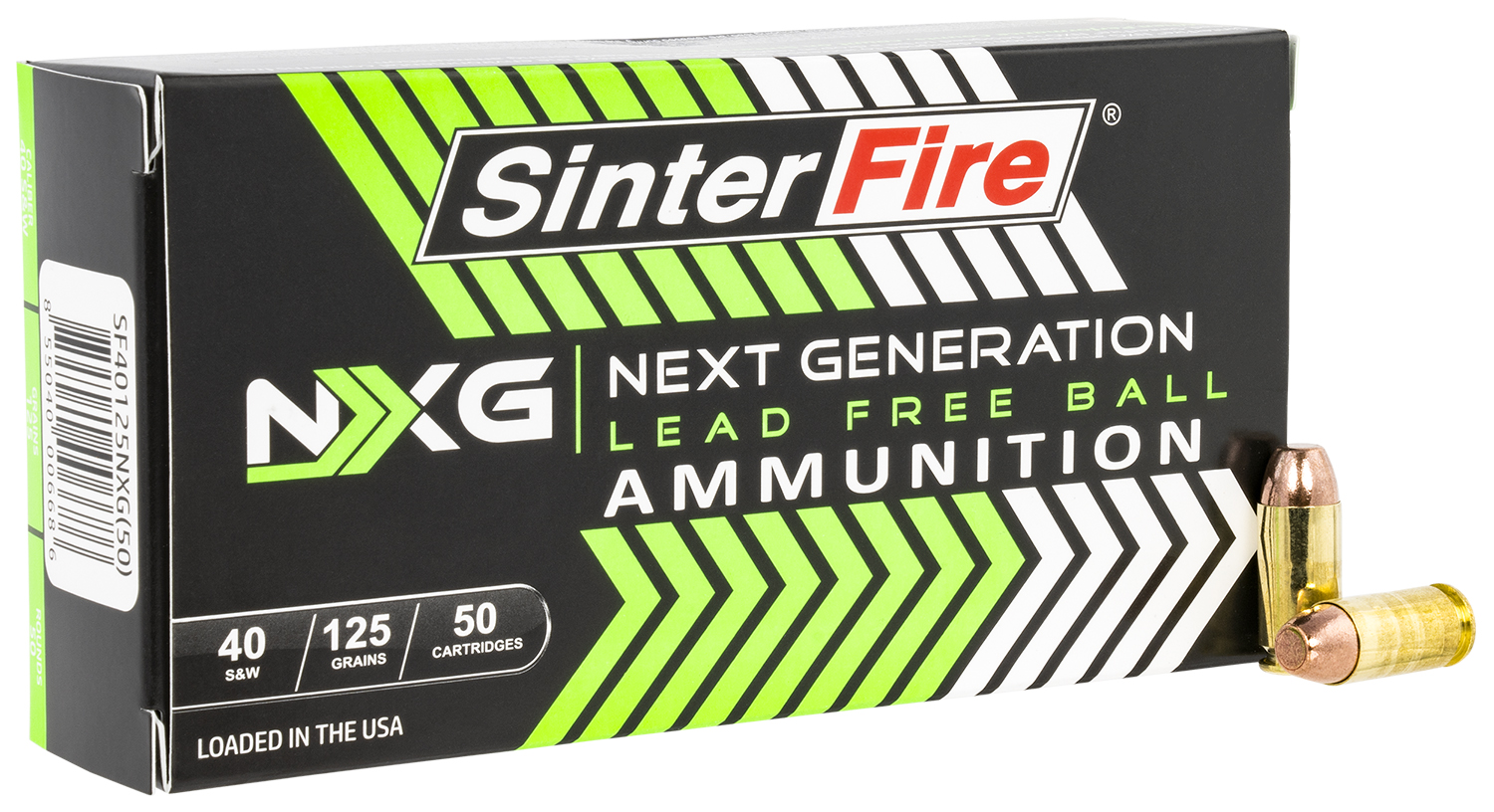 SinterFire Inc SF40125NXG Next Generation (NXG) 40S&W 125gr Lead Free Ball 50 Per Box/20 Case 3 SinterFire Inc SF40125NXG Next Generation (NXG) 40S&W 125gr Lead Free Ball 50 Per Box/20 Case