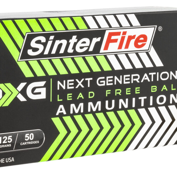 SinterFire Inc SF10125NXG Next Generation (NXG)  10mmAuto 125gr Lead Free Ball 50 Per Box/20 Case