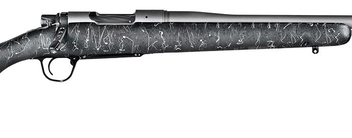 Christensen Arms 8010201600 Mesa Long Range 300 PRC 3+1 26" Threaded Barrel, Tungsten Gray Cerakote, Black with Gray Webbing Stock