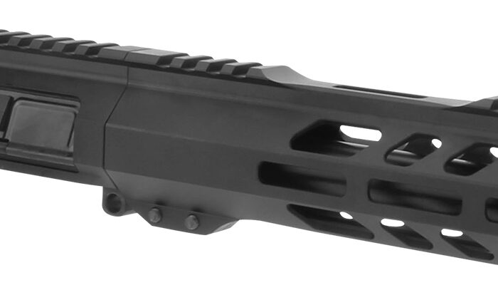 TacFire BU-45ACP-7 Pistol Upper Assembly  45 ACP Caliber with 7" Black Nitride Barrel, Black Anodized 7075-T6 Aluminum Receiver for M-LOK Handguard for AR-Platform Includes Bolt Carrier Group