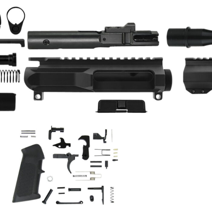 TacFire  AR Build Kit  9mm Luger 7.50" Barrel Black for AR Platform