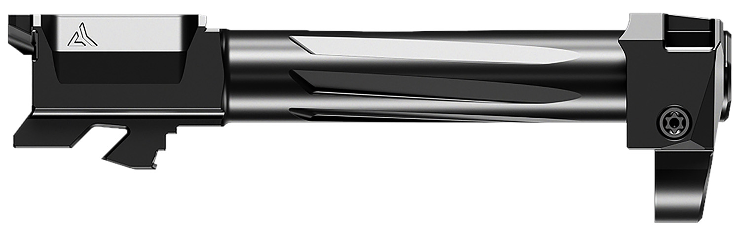 Radian Weapons G19G5ILRN Ramjet & Afterburner Combo 9mm Luger Compatible w/Glock 19 Gen5, Fluted Black Stainless Steel 3 Radian Weapons G19G5ILRN Ramjet & Afterburner Combo 9mm Luger Compatible w/Glock 19 Gen5, Fluted Black Stainless Steel