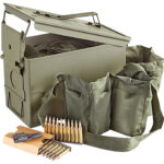PMC 223AMB Bronze 223Rem 55gr Full Metal Jacket 840 Per Box/2 Case *Includes Ammo Can & Bandoleer 2 148361