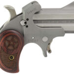Bond Arms BARHRW Rawhide 38 Special/357 Mag 2 Shot 2.50" Rough Matte Stainless Steel Barrel & Frame, Rosewood Grips 2 149768