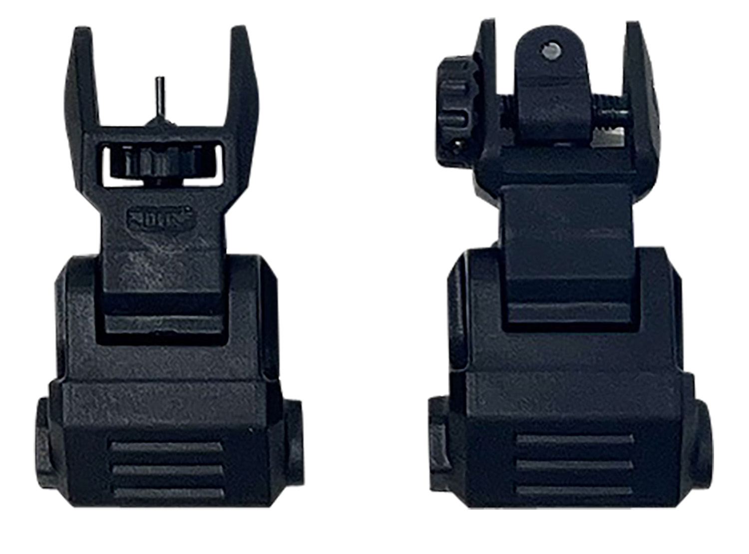 NcStar VG166 Picatinny Low Profile Front and Rear Sight Set Black Polymer 3 NcStar VG166 Picatinny Low Profile Front and Rear Sight Set Black Polymer
