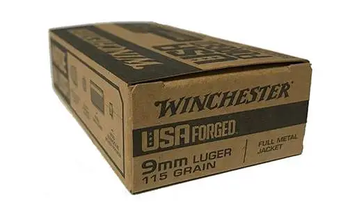 WINCHESTER 9 MM USA FORGED STEEL FMJ 115 GR 50 RD/BX 10 BX/CS 6 WINCHESTER 9 MM USA FORGED STEEL FMJ 115 GR 50 RD/BX 10 BX/CS - Image 4