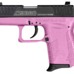 Diamondback DB0100E112 DB380 Gen4 Micro-Compact Frame 380 ACP 6+1, 2.80" Stainless Steel Barrel, Nickel Boron Serrated Stainless Steel Slide, Pink Polymer Frame w/Beavertail & Grip 1 150377