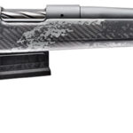 Bergara Rifles B14S752 B-14 Crest 6.5 Creedmoor 3+1 20" Fluted/Threaded, Sniper Gray Cerakote Barrel/Rec, Monte Carlo Carbon Fiber Stock with Black & Gray Splatter, Omni Muzzle Brake 2 151104
