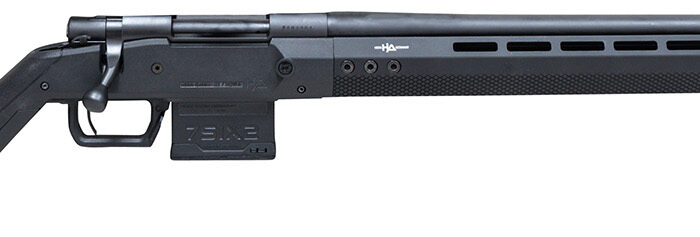 Howa HHERA308HBBLK M1500 Hera 308 Win 5+1 24" Heavy Threaded Barrel, Black Rec, Black Hera H7 Chassis Stock