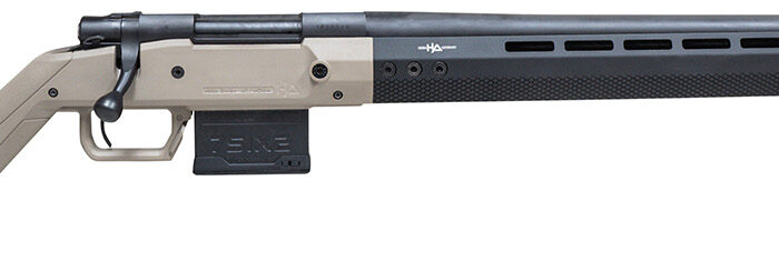 Howa HHERA308HBTAN M1500 Hera 308 Win 5+1 24" Heavy Threaded Barrel, Black Rec, Tan & Black Hera H7 Chassis Stock