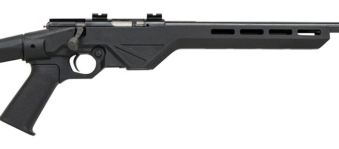 Citadel CIT22WMBLT Trakr  22 WMR 5+1 21" Blued Steel Threaded Barrel & Receiver, Lightweight Black Synthetic Stock