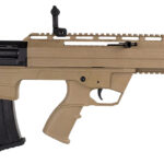 Tokarev USA 21000128 TBP 12 Gauge 3" 5+1 18.50", FDE, Cheek Riser Compatible Bull-Pup Stock, Flip-Up Sights, 3 Chokes 1 152730