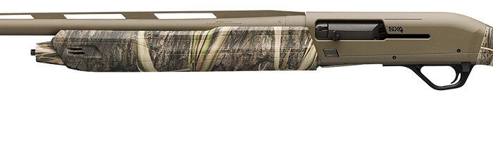 Winchester Repeating Arms 511310292 SX4 Hybrid Hunter 12 Gauge 3.5" Chamber 4+1 2.75" 28", FDE Cerakote Rec/Barrel, Mossy Oak Shadow Grass Habitat Furniture, TruGlo Fiber Optic Sight Left Hand