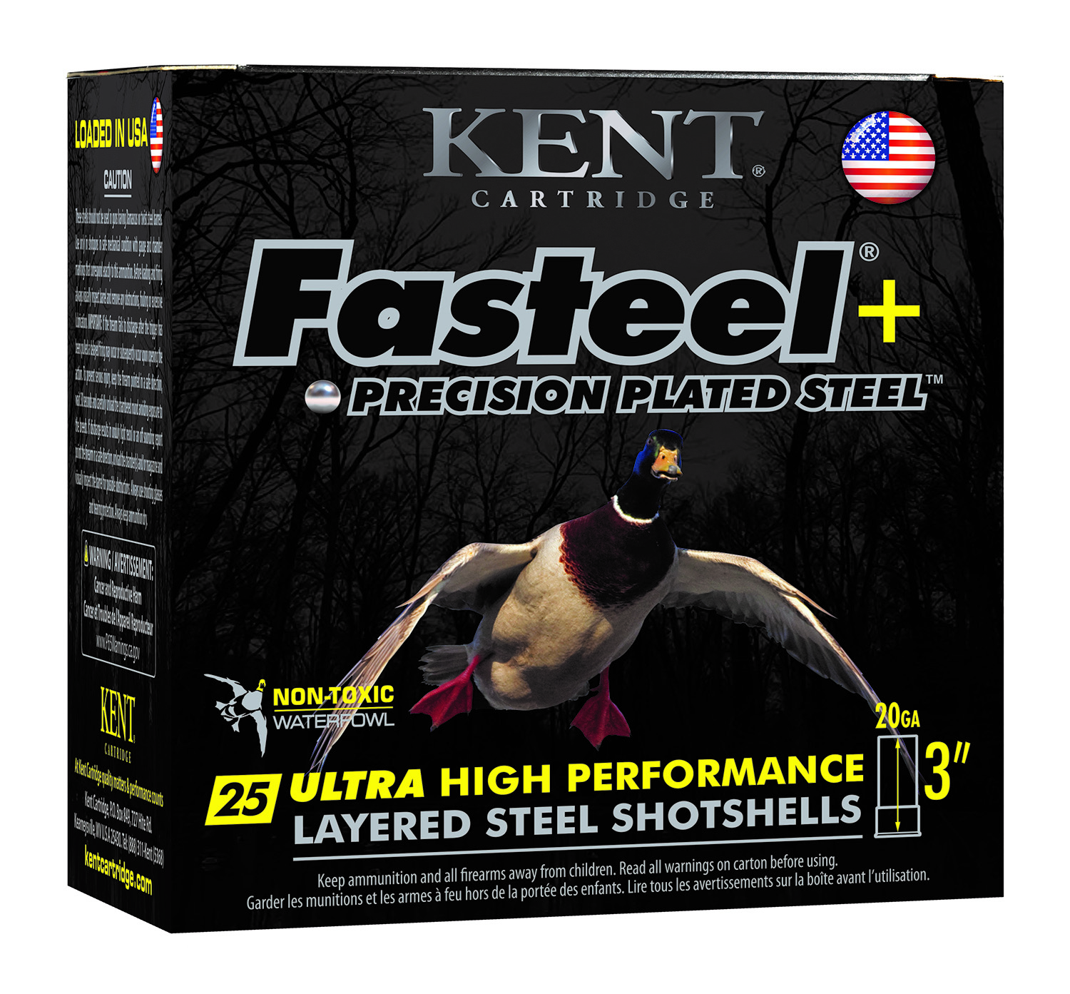 Kent Cartridge K203FSP284X6 Fasteel + Waterfowl 20 Gauge 3" 1 oz 4/6 Shot 25 Per Box/ 10 Case 3 Kent Cartridge K203FSP284X6 Fasteel + Waterfowl 20 Gauge 3" 1 oz 4/6 Shot 25 Per Box/ 10 Case