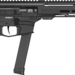 CMMG 99A68A2AB Dissent MKGS 9mm Luger 33+1 6.50", Black, Picatinny Brace Adapter, 5.50" M-LOK Handguard, Left Side Charging Handle, Zeroed Linear Comp, TriggerTech Trigger (Glock Mag Compatible) 2 153767