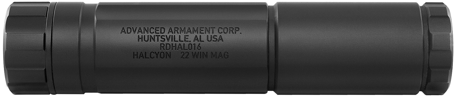 ADVANCED ARMAMENT COMPANY 64283 Halcyon 22 Cal (Rimfire) 1.12" Black Steel Titanium 1/2"x28 3 ADVANCED ARMAMENT COMPANY 64283 Halcyon 22 Cal (Rimfire) 1.12" Black Steel Titanium 1/2"x28