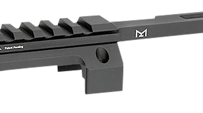 Midwest Industries MIMP5KTR HK MP5K Top Rail M-LOK  Black Anodized 0 MOA
