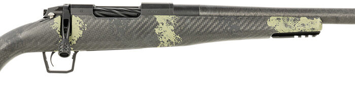 Fierce Firearms ROG65PRC20BF Carbon Rogue  Full Size 6.5 PRC 3+1 20" Hand Lapped/Match Grade Threaded Barrel, Black Cerakote Steel Receiver, Forest Camo Fierce Rogue Carbon Fiber Stock